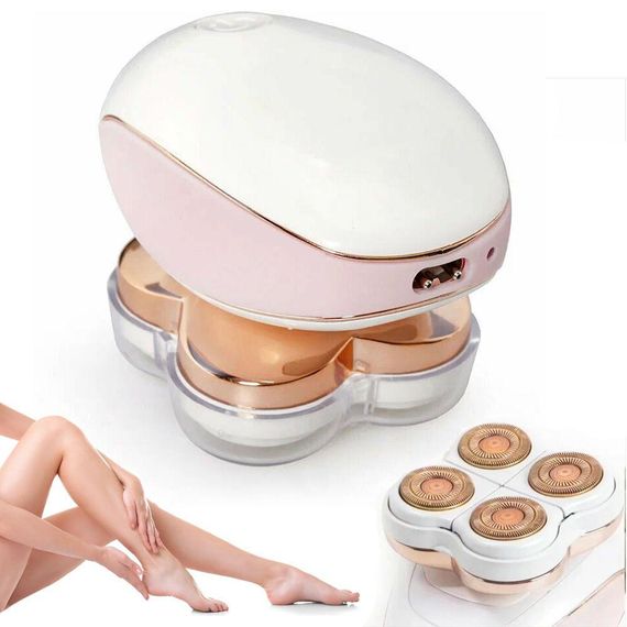 Жіночий епілятор для ніг, з USB, S-906 / Акумуляторний жіночий тример / Портативна електробритва для ніг