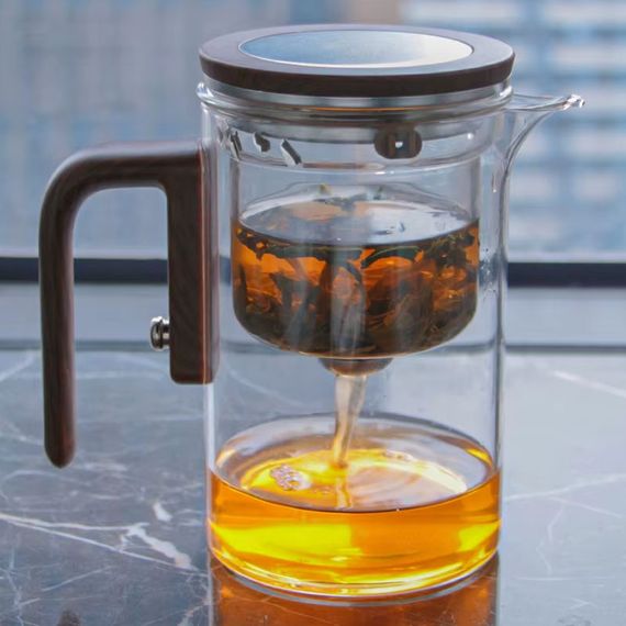 Чайник для заваривания TeaPot D-10 Square 600ml Transparent | Зображення 3