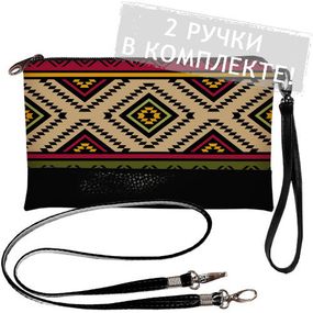 Клатч через плече 25x15 см (KL_GL_15D067_BL)