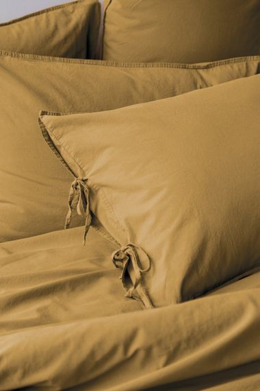 Постільна білизна Issimo Savanna Poplin 200 х 220 см Mustard | Зображення 3