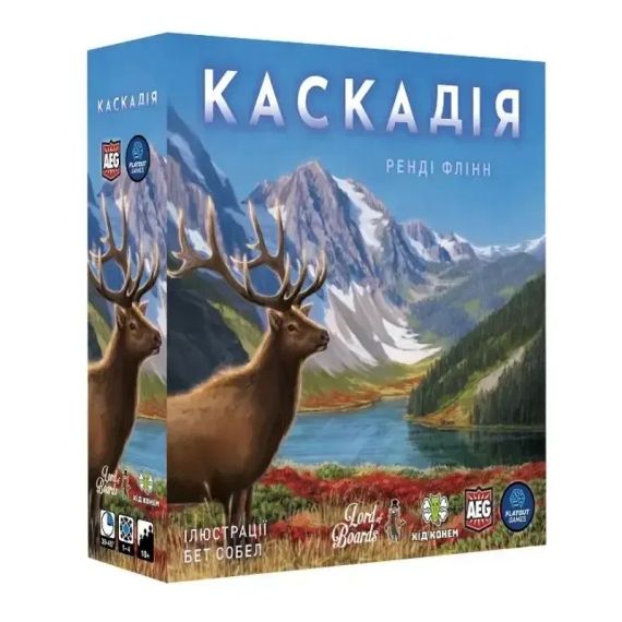 Настольная игра Каскадия (Cascadia) УЦЕНКА!