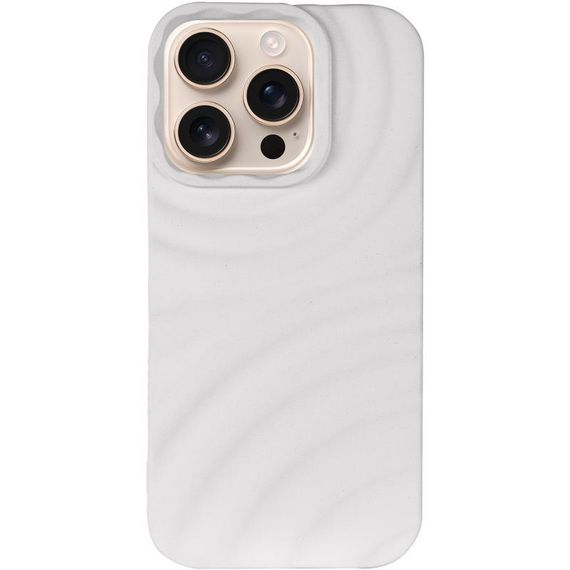 Чохол TPU MonoWave для Apple iPhone 14 Pro Max (6.7") Light Gray white | Зображення 1