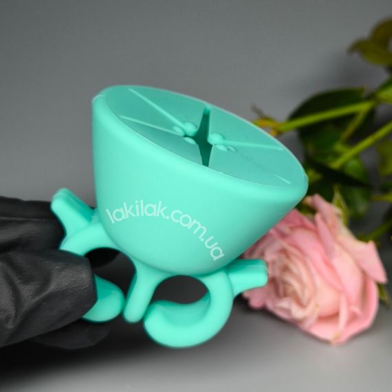 Держатель для заканчивающегося лака (бирюзовый)