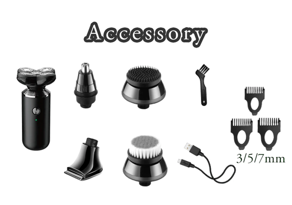 Професійна електробритва-тример 5 в 1 XPRO KM-1004 (45557-KM-1004_738) | Зображення 7