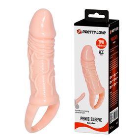 Насадка на член - Pretty Love Breyden Penis Sleeve Flesh