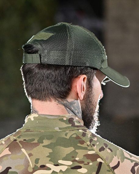 Тактична бейсболка сітка oliva ВР4352 | Зображення 2