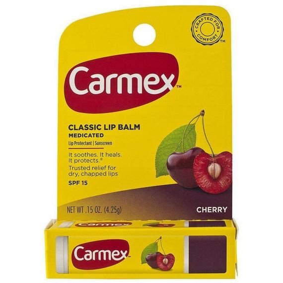 Бальзам для губ Carmex Daily Care Stick Lip Balm SPF15 - Cherry (4.25 g)