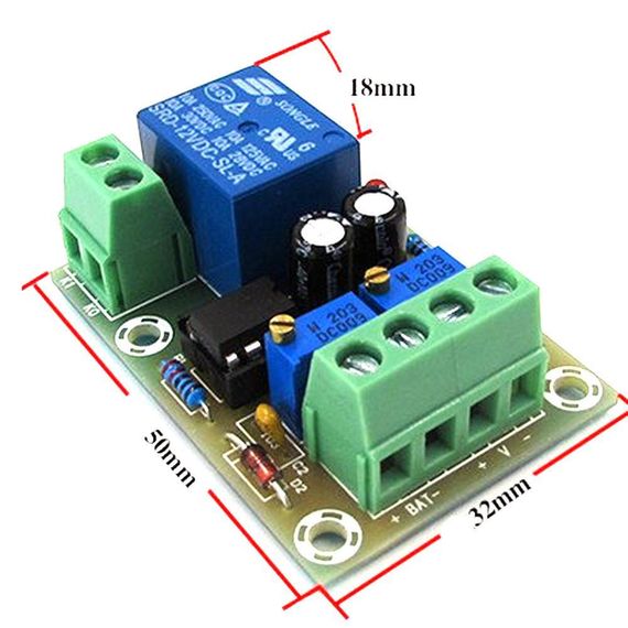 Контроллер заряда 12V аккумуляторной батареи XH-M601 | Зображення 3