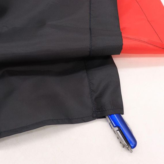 Прапор УПА з нейлону 135х90 см, Червоно-чорний / Український тканинний прапор | Зображення 7