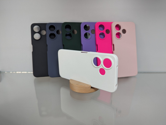 Чохол Redmi 13 4G / Poco M6 Протиударний софт тач білий | Зображення 2