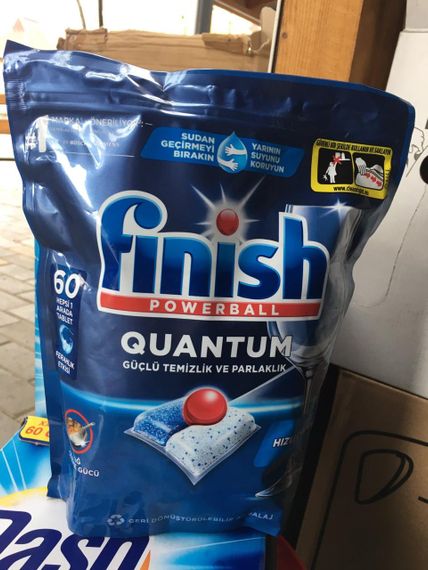 Капсули для посудомийки✨ FINISH Quantum Powerball — 60шт