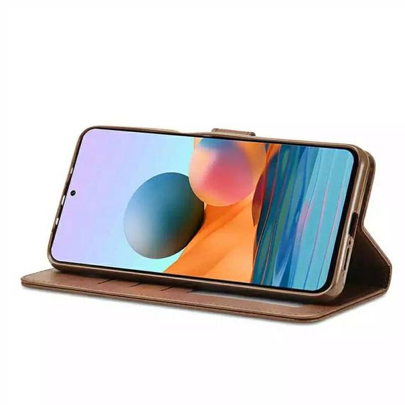 Чохол книжка iMeeke для Xiaomi Redmi Note 10 4G / 10S / Poco M5s колір Сірий | Зображення 2