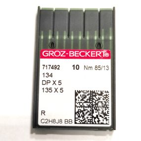 Голки для промислових швейних машин Groz-Beckert DPx5, R, №85/13