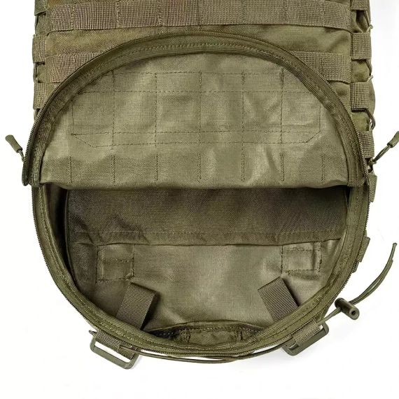 Рюкзак тактичний 10л Олива, штурмовий рюкзак військовий Ukrarmor укрармор Cordura 1000D, рюкзак ЗСУ MOLLE похід | Зображення 3