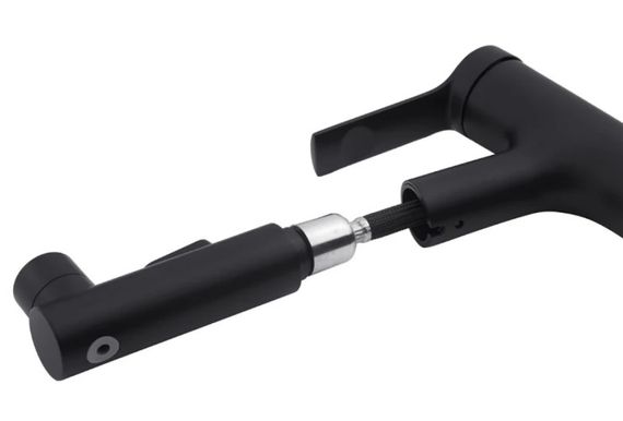 Змішувач для раковини Kroner KRP Edelstahl Klassisch з висувним виливом SCH030-T (CV032497) | Зображення 3