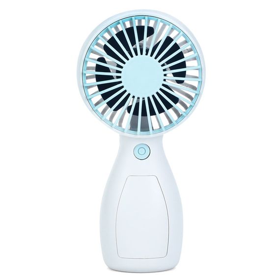 Портативный ручной вентилятор MK 5663-1(Blue) 13 см, аккумулятор, USB зарядное