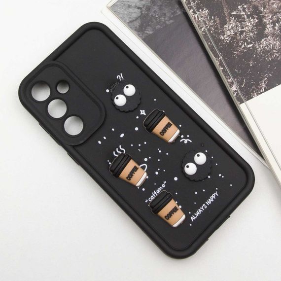 Чохол TPU Toys Case для Samsung Galaxy A35 Black / Always Happy | Зображення 1