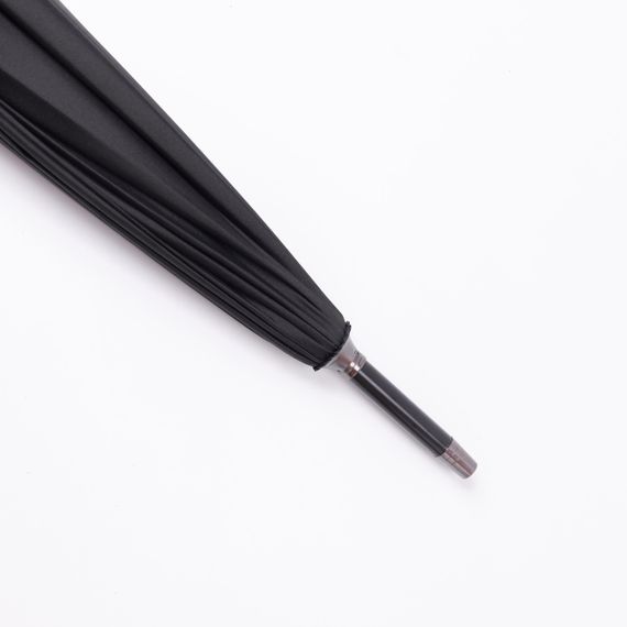 Класична парасолька-тростина напівавтомат з поліестеру міцна надійна 16 спиць діаметр 116 см HP-23-5 | Зображення 4