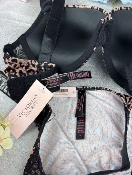 Комплект жіночий Victoria’s Secret Rhinestone Leopard kk064 | Зображення 4