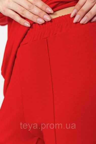 Спортивный костюм женский, цвет красный, размер XL-XXL FA_008487 | Зображення 5