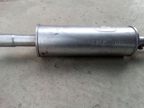 Резонатор Caddy III 2.0 SDi 04-, POLMO (30.267) (2K0253209B) | Зображення 1
