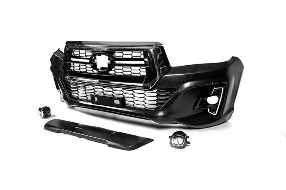 Передний бампер Rocco для Toyota Hilux 2015↗ гг. | Зображення 5