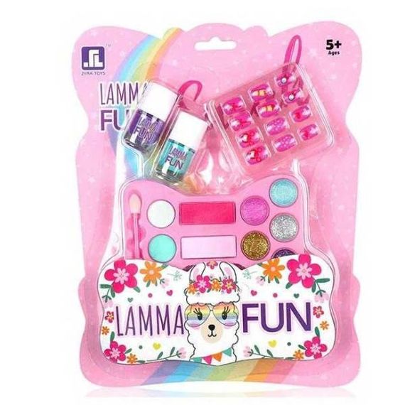 Набор детской косметики с накладными ногтями Lamma Fun