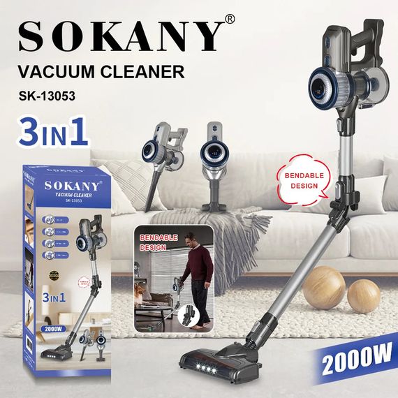 Вертикальний пилосос Бездротовий XPRO SK-13042 (45750-SK-13042_2241) | Зображення 3