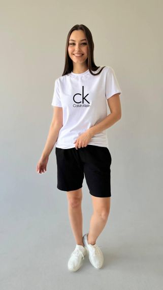 Жіноча футболка Calvin Klein біла | Зображення 3