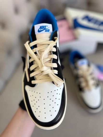 Кросівки Nike air Jordan 1 Low Fragment x Travis Scott ob429 | Зображення 4