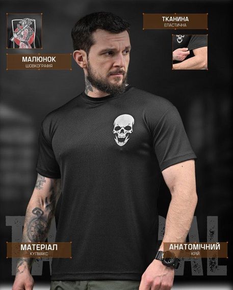 Тактична вологовідвідна футболка NECRON дівчина чорна ДЛ6380 | Зображення 4