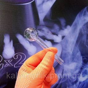Стеклянная трубка Tigris Oil Clear Green