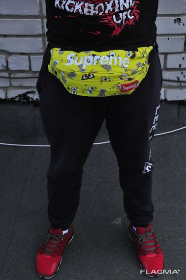Поясная сумка Supreme Sponge Bob сумка на пояс | Зображення 5