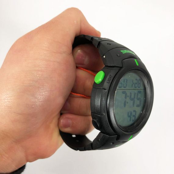 Протиударні військові чоловічі годинники SKMEI, Електронні вологозахищені наручні годинники YA-92 | Зображення 9