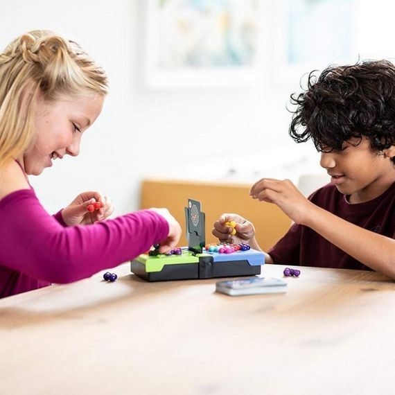 Настольная игра головоломка "IQ game toys" IQ-5 игровое поле, шарики, 40 карточек | Зображення 3