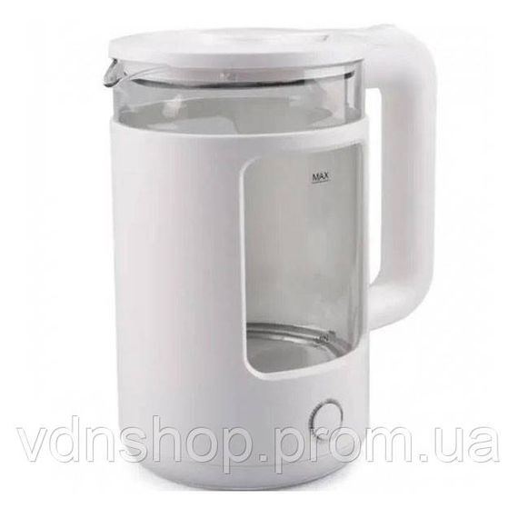 Електричний чайник з високою потужністю Rainberg RB-2220 2200 Вт 2 л, Стильний чайник з підсвічуванням EW-50 | Зображення 7