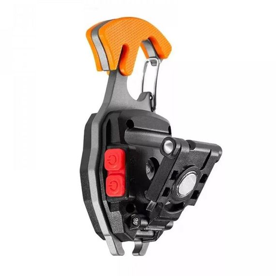 Багатофункціональний LED ліхтарик на карабіні, з USB, W5147 / Акумуляторний ліхтар-брелок / Ручний міні ліхтарик | Зображення 2