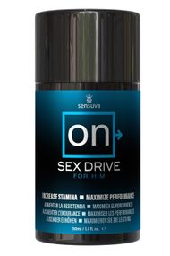 Крем для повышения либидо у мужчин Sensuva ON Sex Drive for Him 50 мл, с натуральными экстрактами
