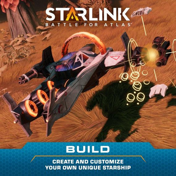 Подарунковий набір Starlink Battle For Atlas, гра для PlayStation 4 PS4, стартовий набір, комплект зі зброєю та пілотом | Зображення 3