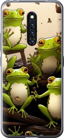 Чехол на Vivo X27 Pro Жабки "5656u-1772-17620"