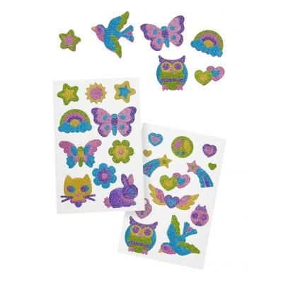Набор для творчества Melissa&amp;Doug Объемные блестящие наклейки Дружба (MD19500) | Зображення 1