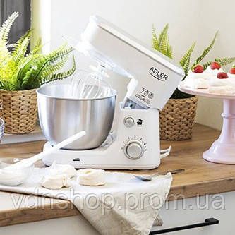 Комбайн 3в1 Adler AD 4216 1000Вт, Миксер с двумя венчиками, Миксер для приготовления крема и соусов RA-80 | Зображення 2
