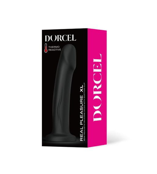 Фаллоимитатор Dorcel Real Pleasure XL Black Sex Aura | Зображення 6