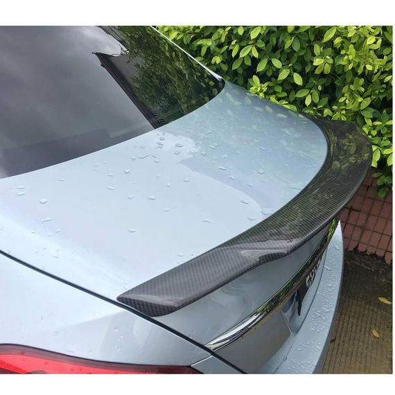 Спойлер V8 (для SD 2015-2021, Карбон) для Mercedes C-сlass W205 | Зображення 2