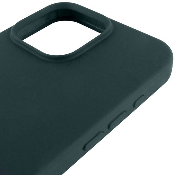 Чехол Silicone Case Full Protective (AA) NO LOGO для Apple iPhone 16 Pro (6.3") Зеленый / Forest green | Зображення 3