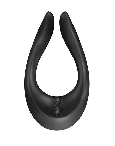 Вибратор для пар Satisfyer Endless Joy Black, 3 независимых мотора, многофункциональный Sex Aura