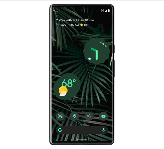 Смартфон Google Pixel 6 Pro 12/128GB Stormy Black | Зображення 2