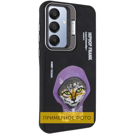 TPU+PC чехол Friends для Xiaomi Redmi 14C / Poco C75 Black Cat