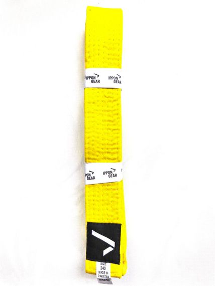 Жовтий пояс IPPON GEAR серія CLUB 2 280см