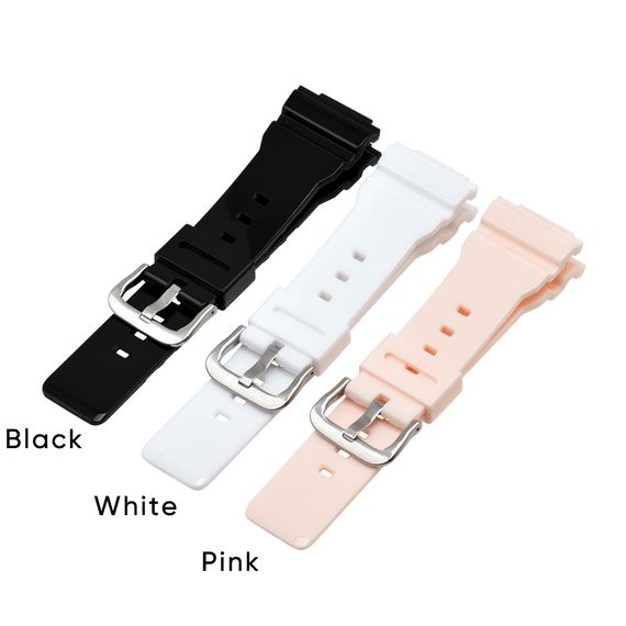 Ремінець для Casio G-Shock DW-5600 Pink-Glossy SI | Зображення 1